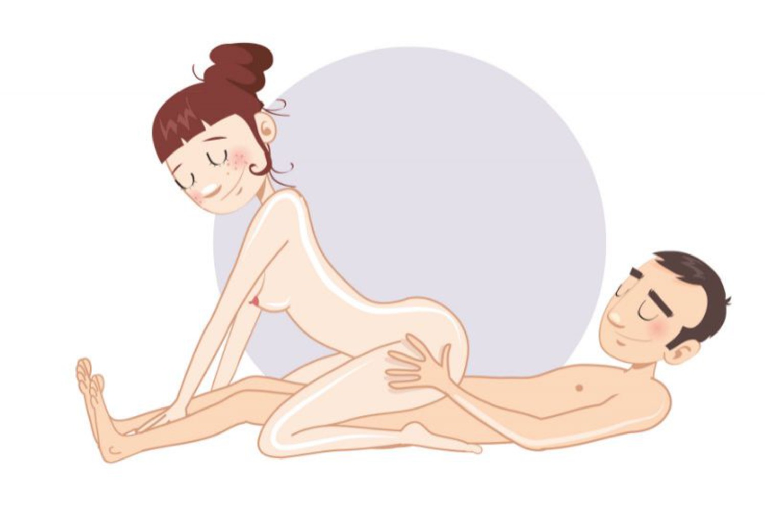 Man nude position sex woman